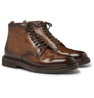 Stanford Burnished Leather Boot