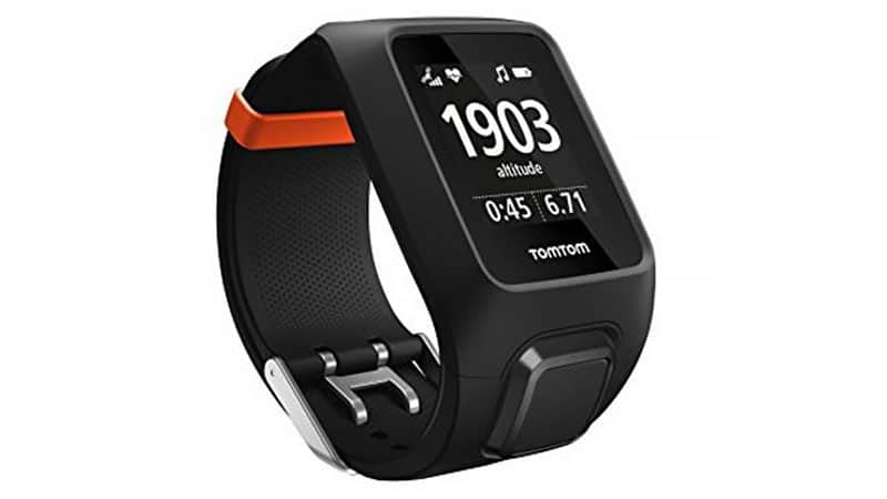 TomTom Adventurer GPS Hiking & Trail Running Watch + Heart Rate Monitor – Black