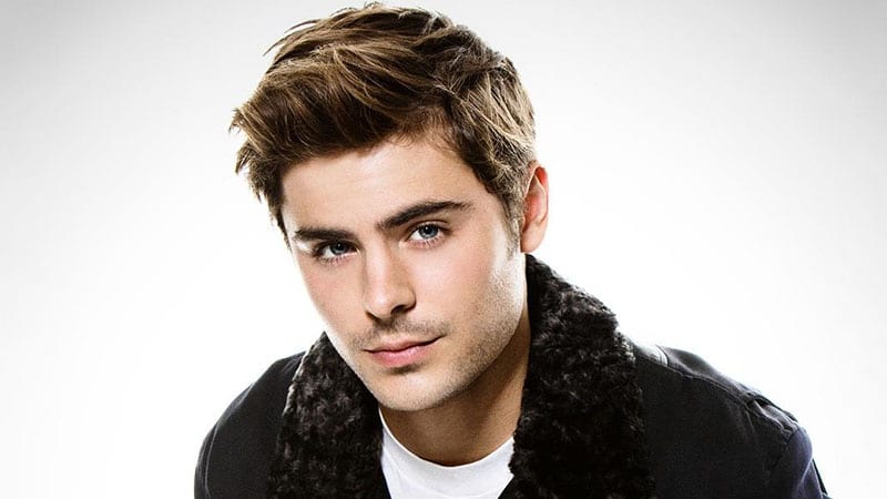 Zac Efron Curly Quiff