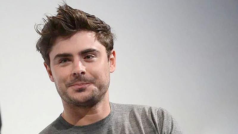 Zac Efron Messy Hair