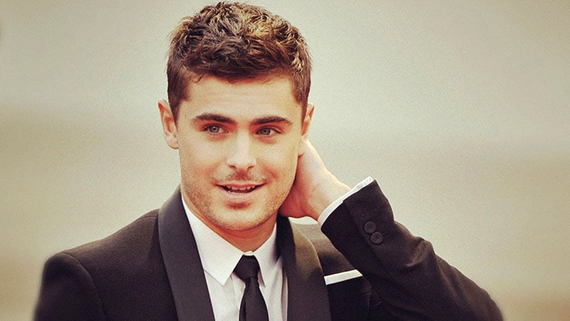 zac efron buzz cut