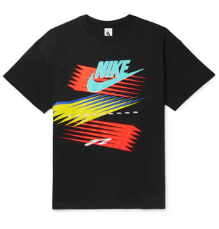 + Atmos Nrg Logo Print Cotton Jersey T Shirt