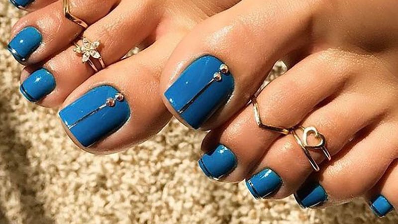 20 Cute and Easy Toenail Designs for Summer - The Trend ...