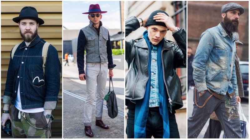 Denim jacket combinations hotsell