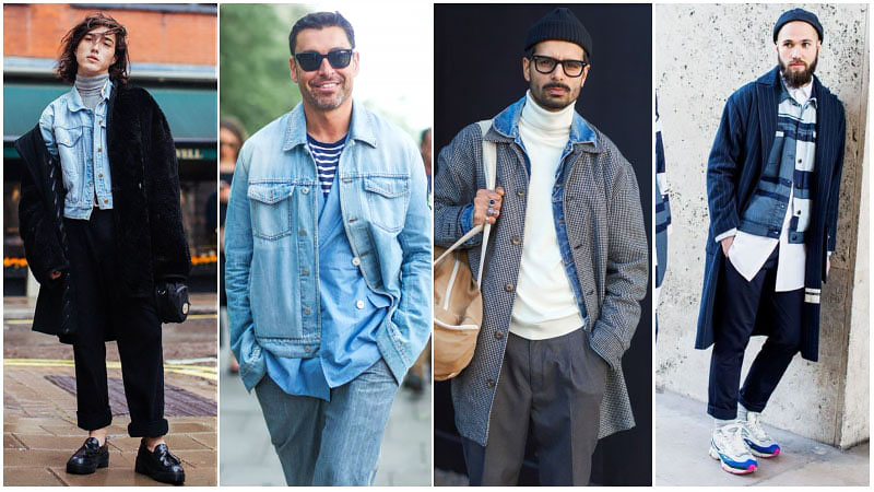 How To Layer A Denim Jacket