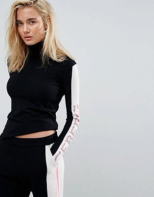 Iceberg Arm Logo Roll Neck Knit Jumper