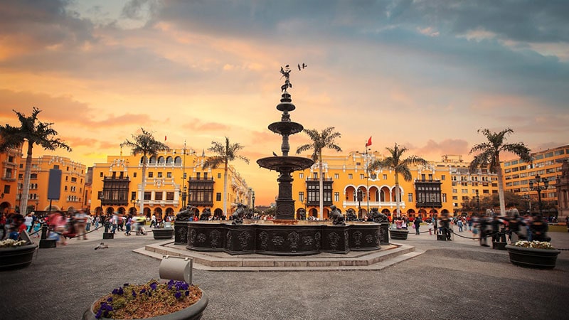 Panoramic view of Lima