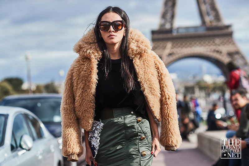 Paris Fashion Week Spring Summer 2018 Street Style