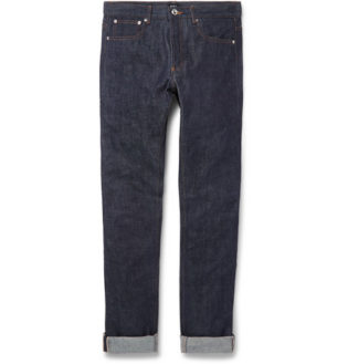 Petit Standard Slim Fit Dry Selvedge Denim Jeans
