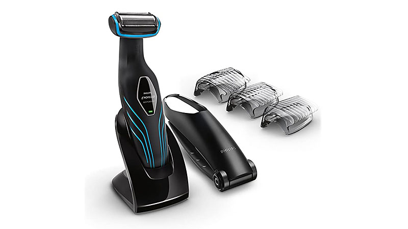 Philips Norelco Bodygroom Series 3100, Shave And Trim With Back Attachment, Bg2034
