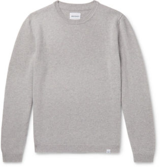 Sigfred Mélange Brushed Wool Sweater