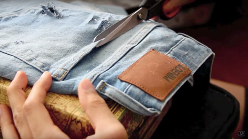 How To Distress Your Jeans in 10 Easy Steps