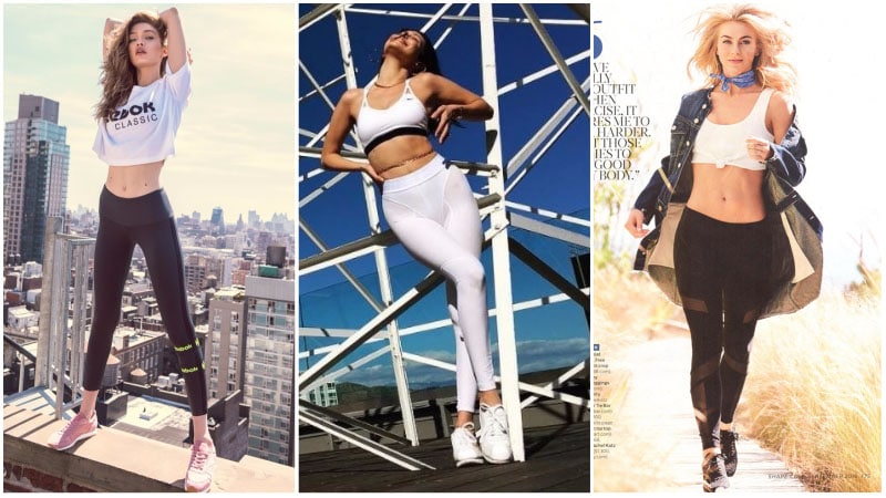 black legging outfits for summer