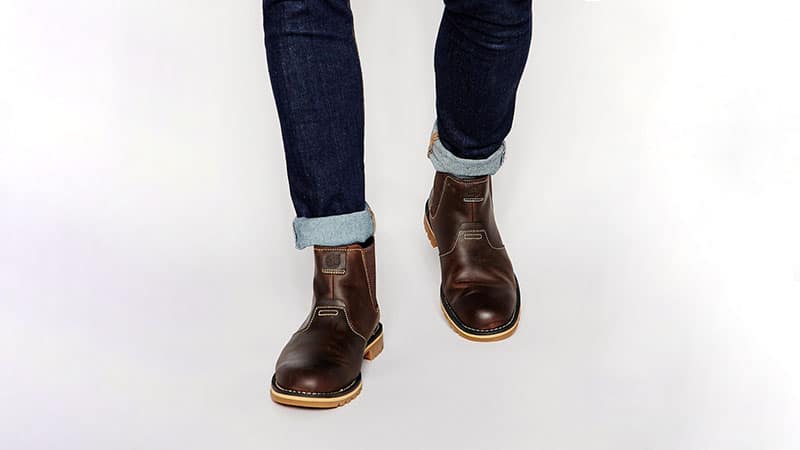 timberland mens slim boots