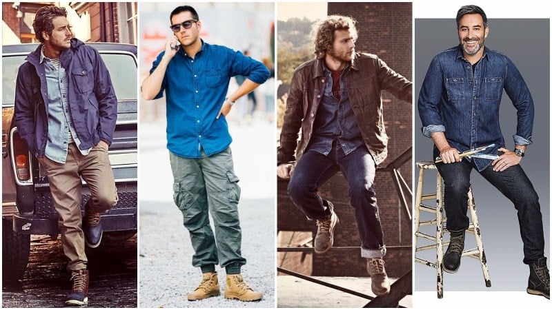 shirts to wear with timberlands