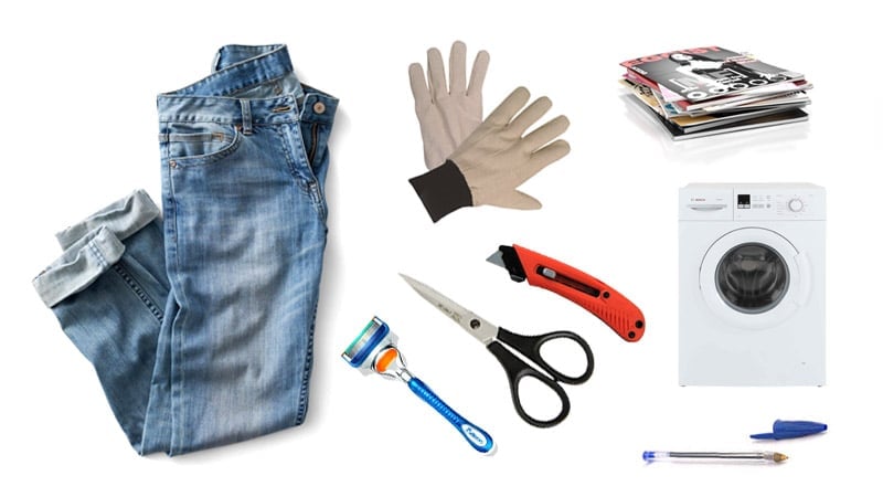 Tools_How To Distress Your Jeans in 10 Easy Steps