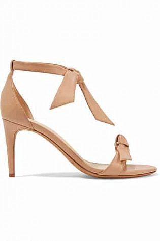 ALEXANDRE BIRMAN Patty bow-embellished leather sandals