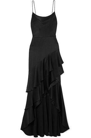 black cocktail dress for debut