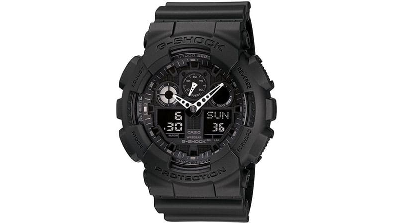 red and black watch mens