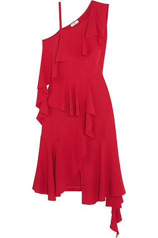 red cocktail dress for debut