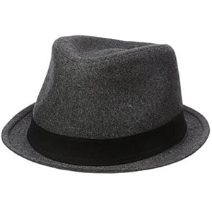 Levi's Men's Brushed Melton Short Brim Fedora