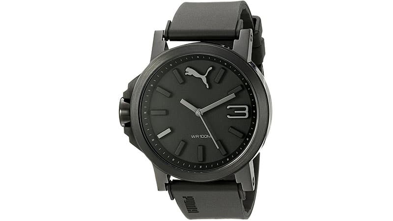 puma watch black