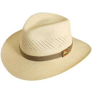 Safari Panama Straw Fedora