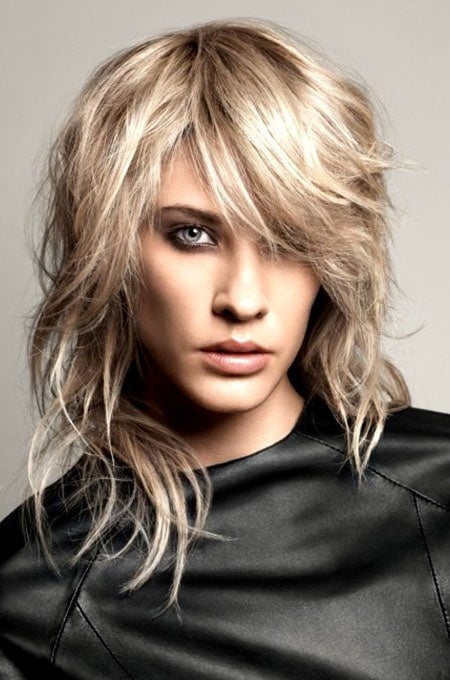 Modern Shag Haircut haircuts for thin hair