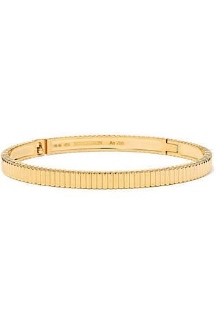 Boucheron Quatre Grosgrain 18 Karat Gold Bracelet