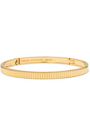 Boucheron Quatre Grosgrain 18 Karat Gold Bracelet