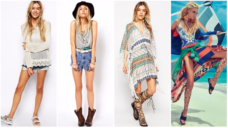 bohemian beach attire for female