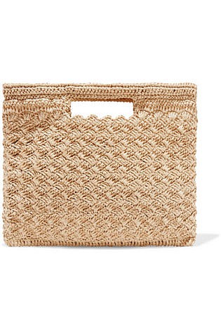 Carrie Forbes Lucy Woven Faux Raffia Tote