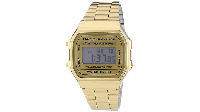 Casio A-168WG-9UR-WW Gold Watch