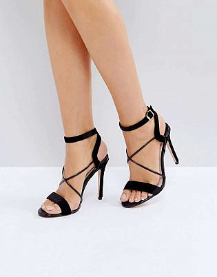 Faith Dana Strap Heeled Sandals
