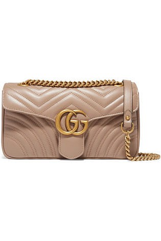 Gucci Gg Marmont Small Quilted Leather Shoulder Bag