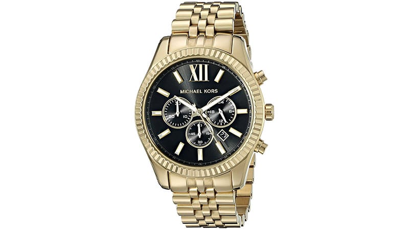 Michael Kors Lexington Gold Watch