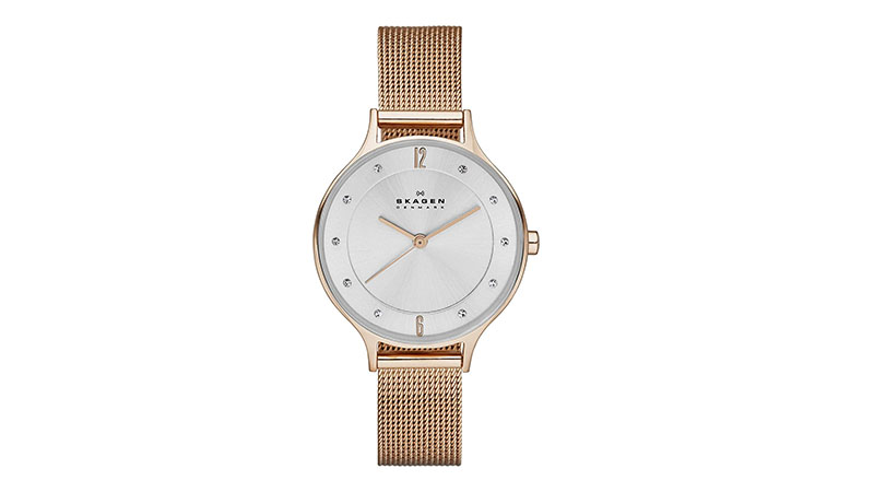 Skagen Anita Quartz Rose Gold Watch
