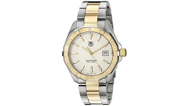 Tag Heuer Aquaracracer Gold Watch