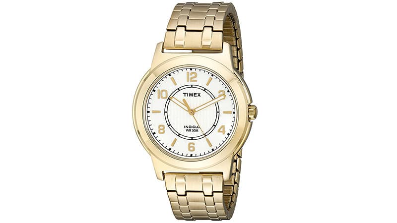 Timex Bank Gold Watch