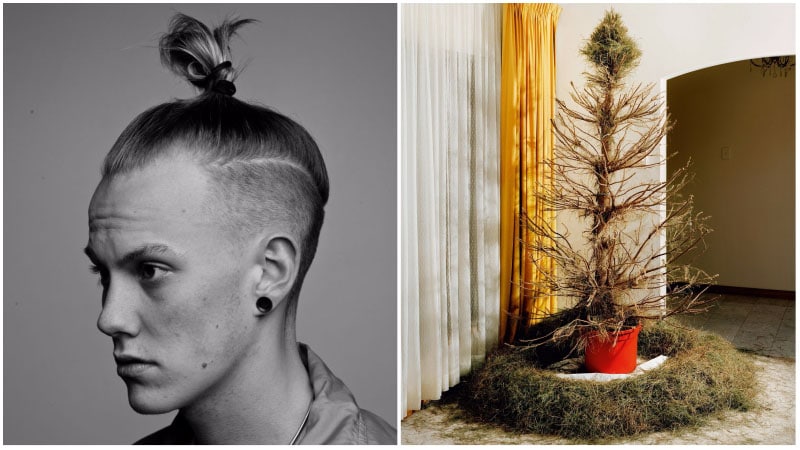 Undercut with Topknot