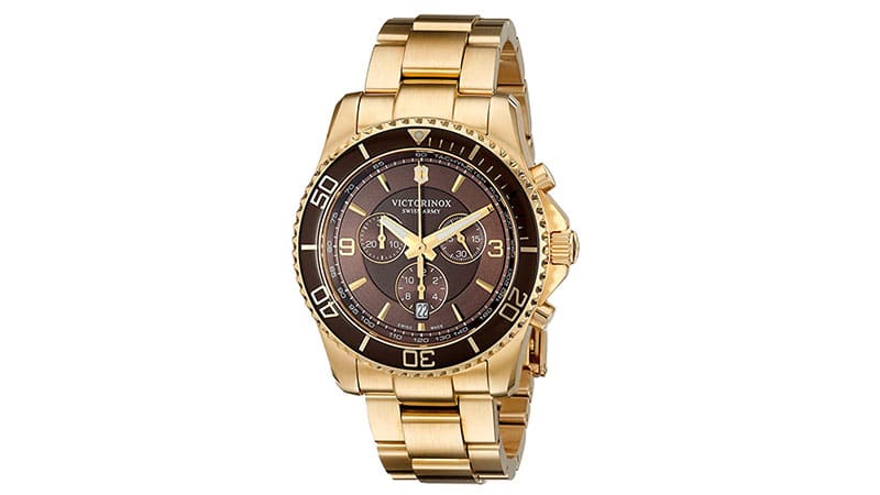 Victorinox Maverick Gold Watch