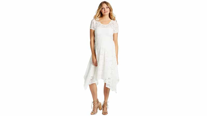 White Maternity Dress