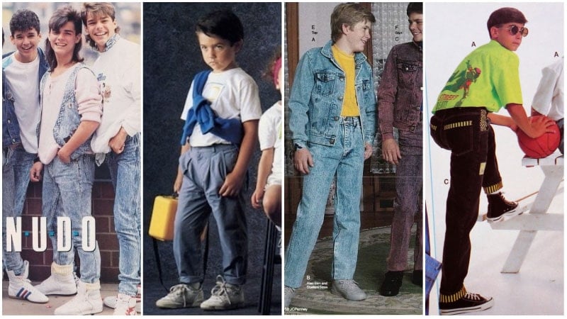 old school outfits 80's