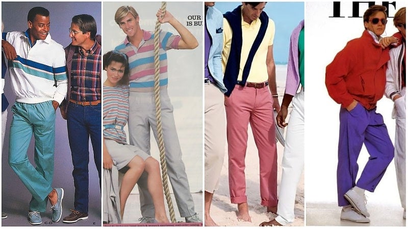 80s Fashion for Men (How to Get the 