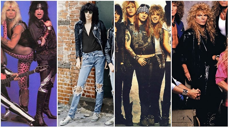 80s Rock Fashion