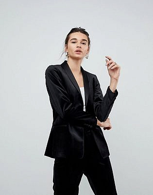 ASOS Premium Velvet Tux Blazer