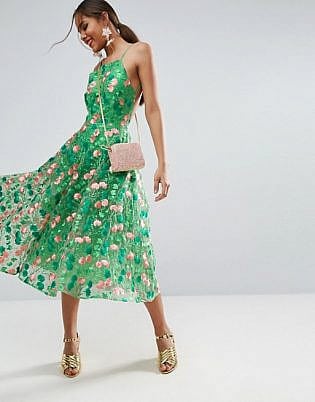 asos engagement dress