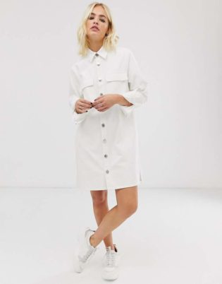 white smart casual dresses