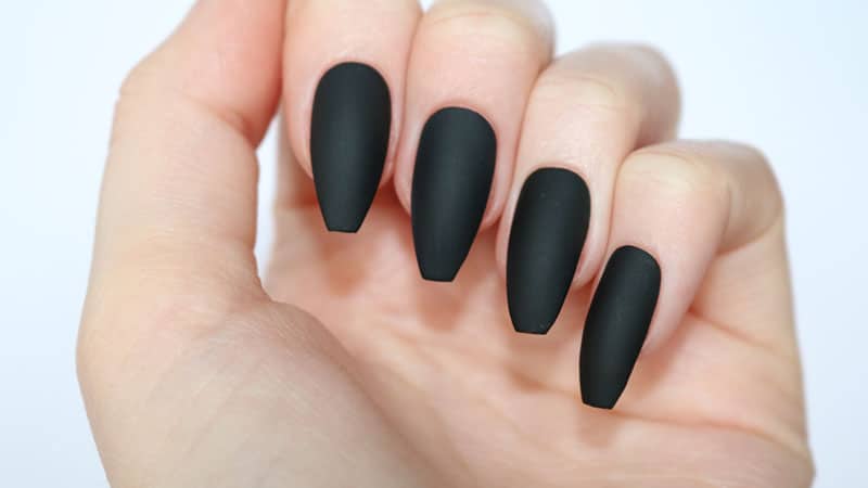 20 Best Coffin Shape Nail Designs In 2020 The Trend Spotter