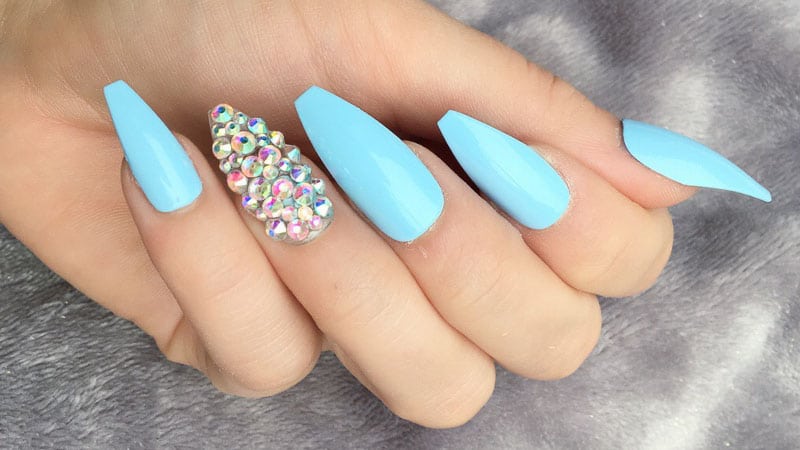 20 Best Coffin Shape Nail Designs In 2020 The Trend Spotter